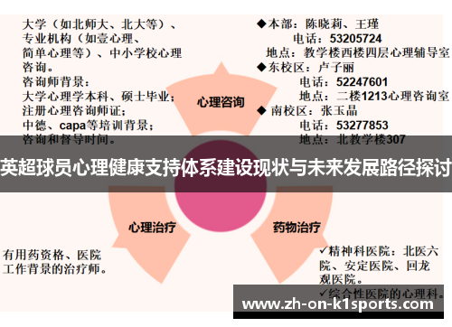 英超球员心理健康支持体系建设现状与未来发展路径探讨
